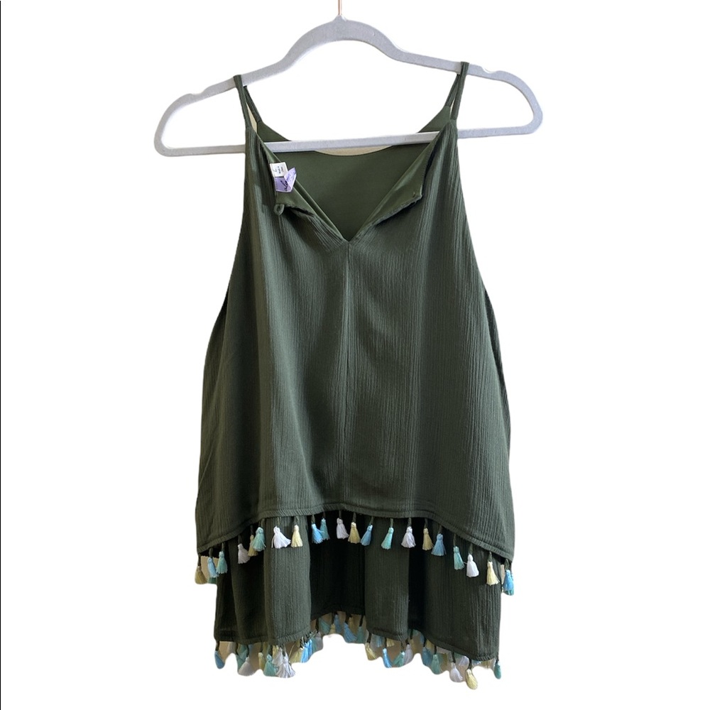 High Neck Layered Cami - Picture 6 of 14